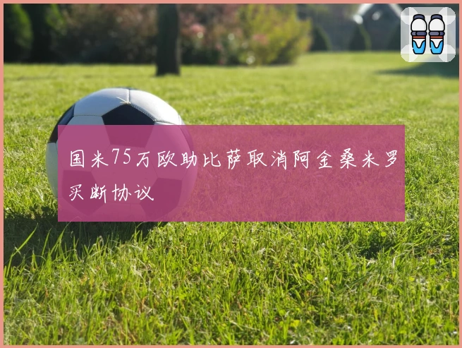 国米75万欧助比萨取消阿金桑米罗买断协议